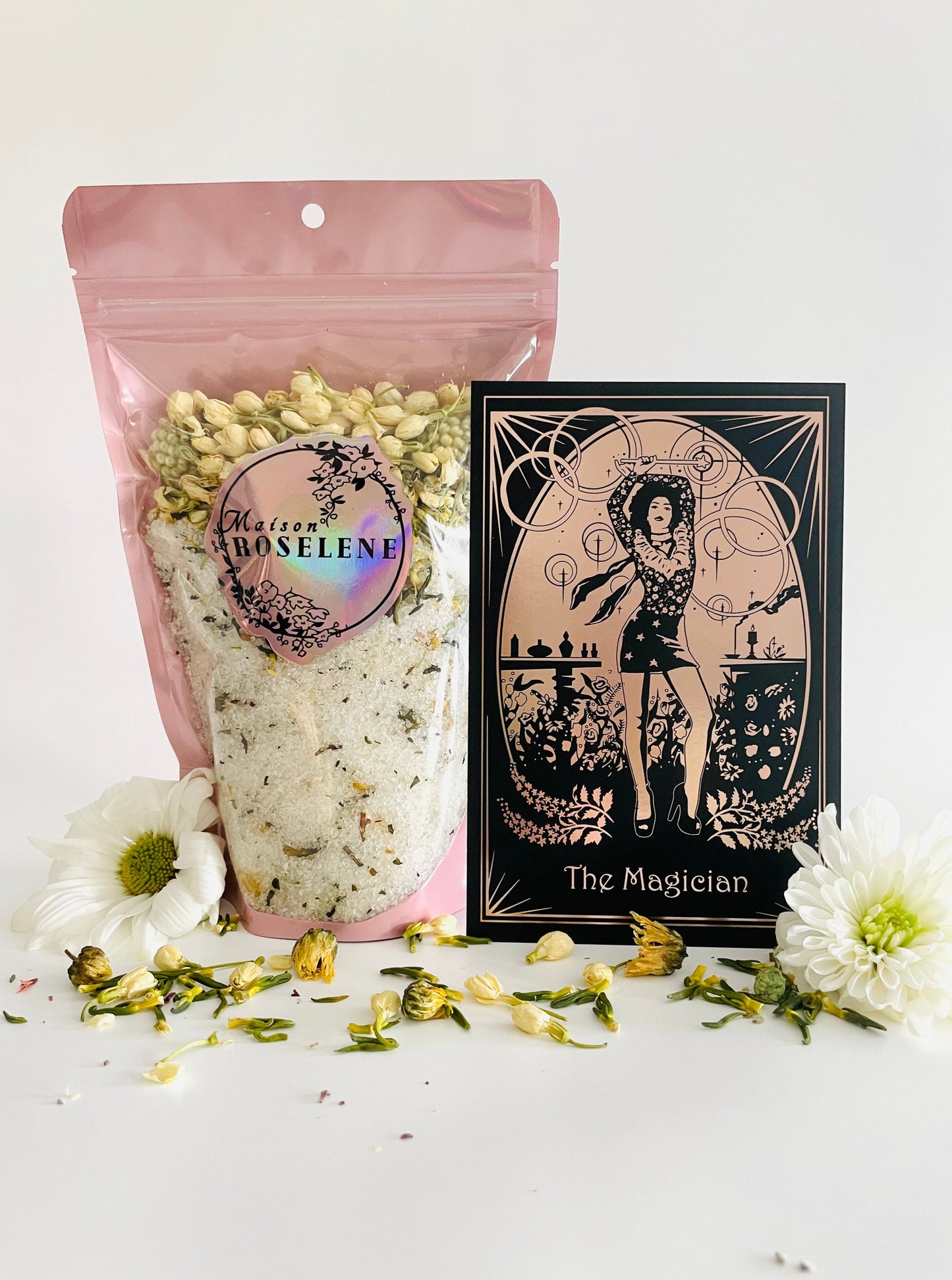 Spiritual Bath Salt for Clarity and Manifestation: The Magician