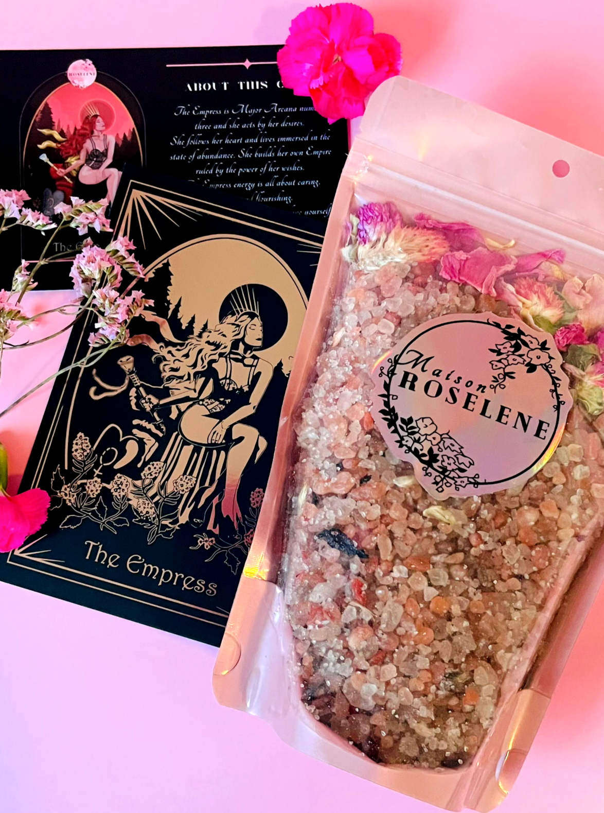 Spiritual Bath Salt for Abundance and Creativity - The Empress