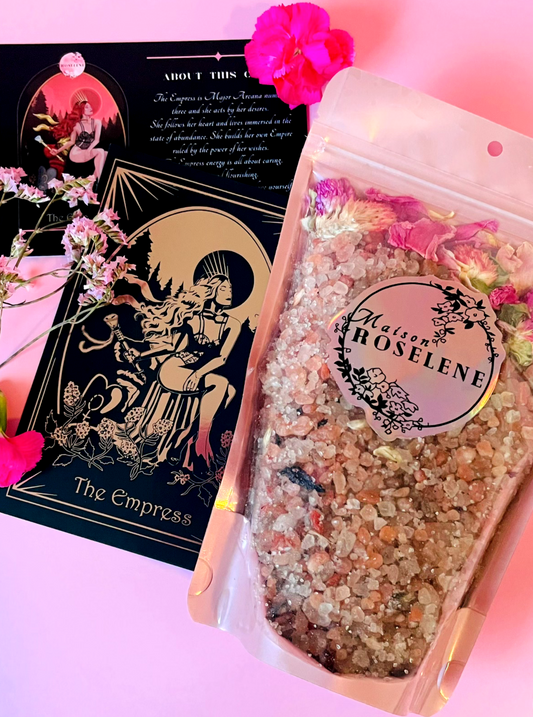 Spiritual Bath Salt for Abundance and Creativity - The Empress