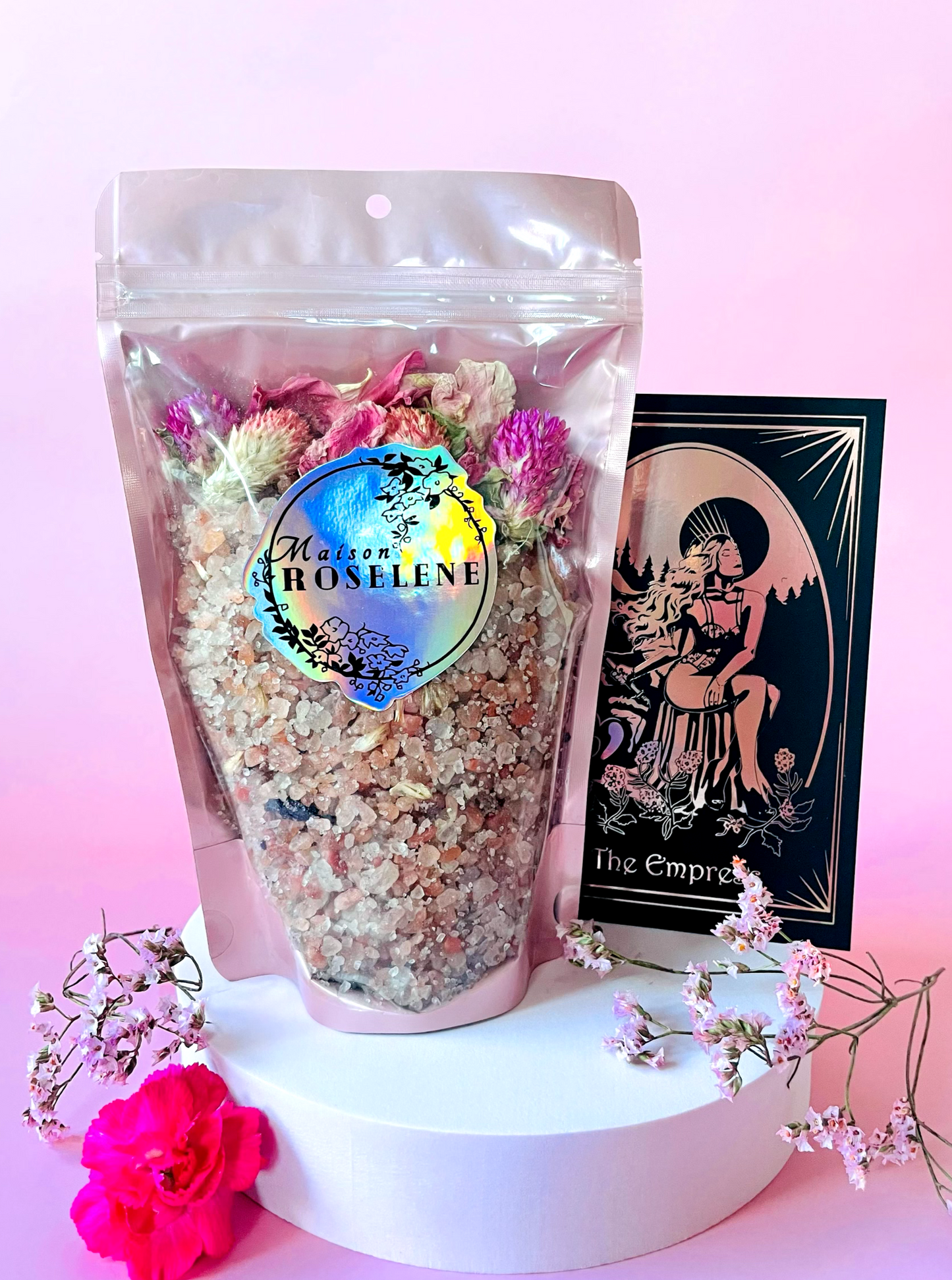 Spiritual Bath Salt for Abundance and Creativity - The Empress