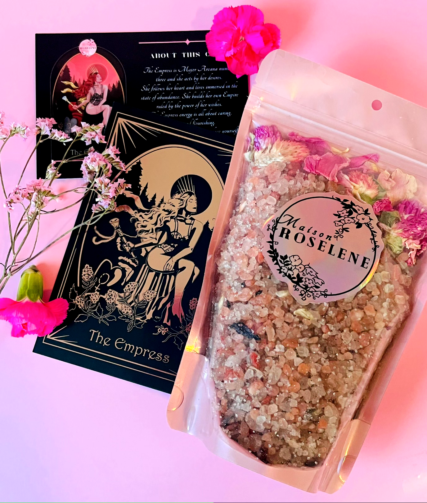 Kit de baño ritual para la abundancia y la prosperidad - La Emperatriz
