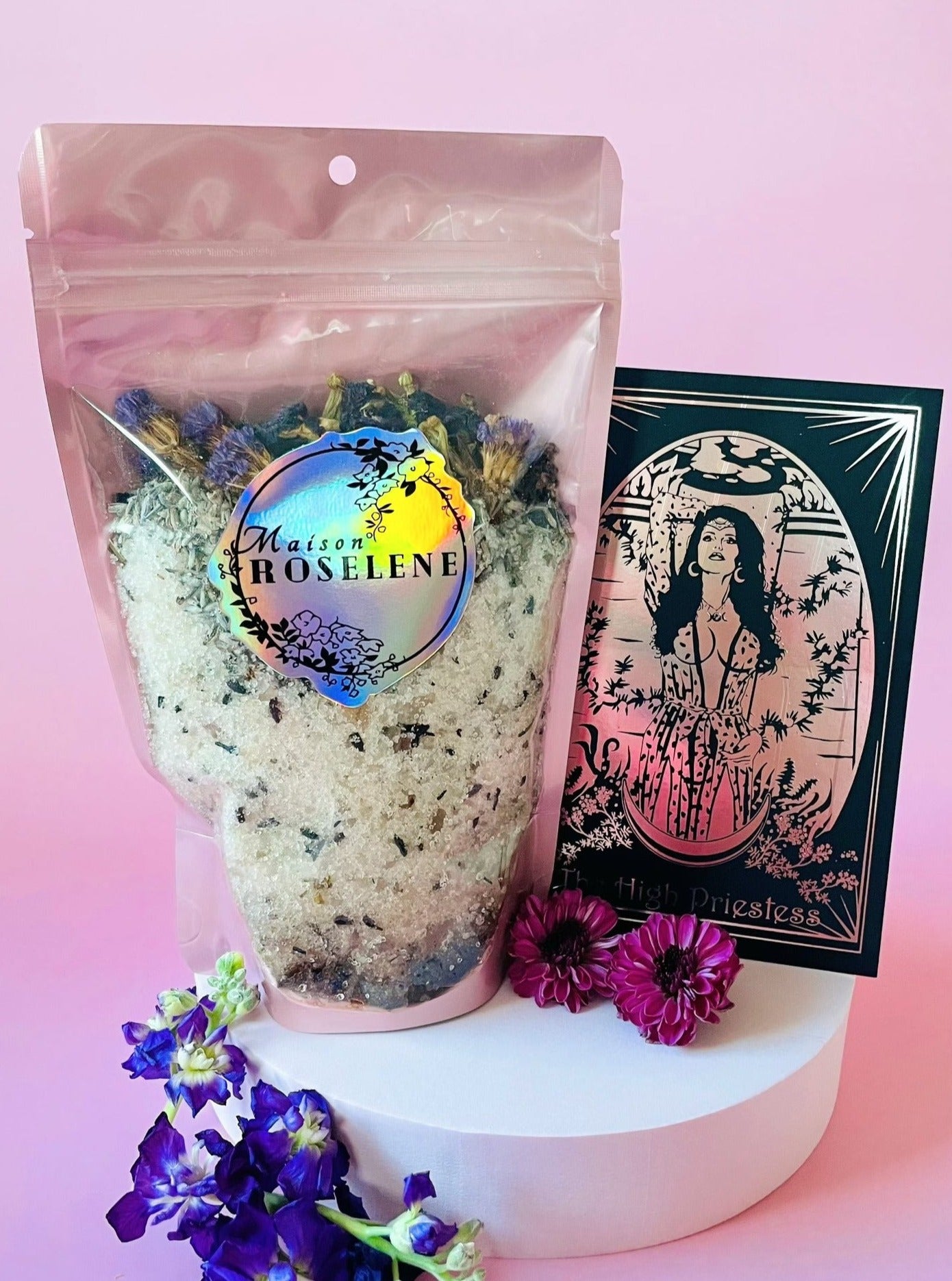 Spiritual Bath Salt for Awareness and Spiritual Enlightenment - The High Priestess