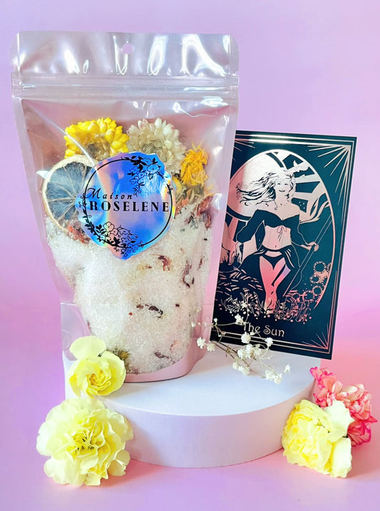 Spiritual Bath Salt for Happiness and Luck - The Sun