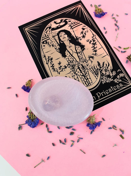 Spiritual Soap Crystal Infused for Awareness and Spiritual Enlightenment - The High Priestess
