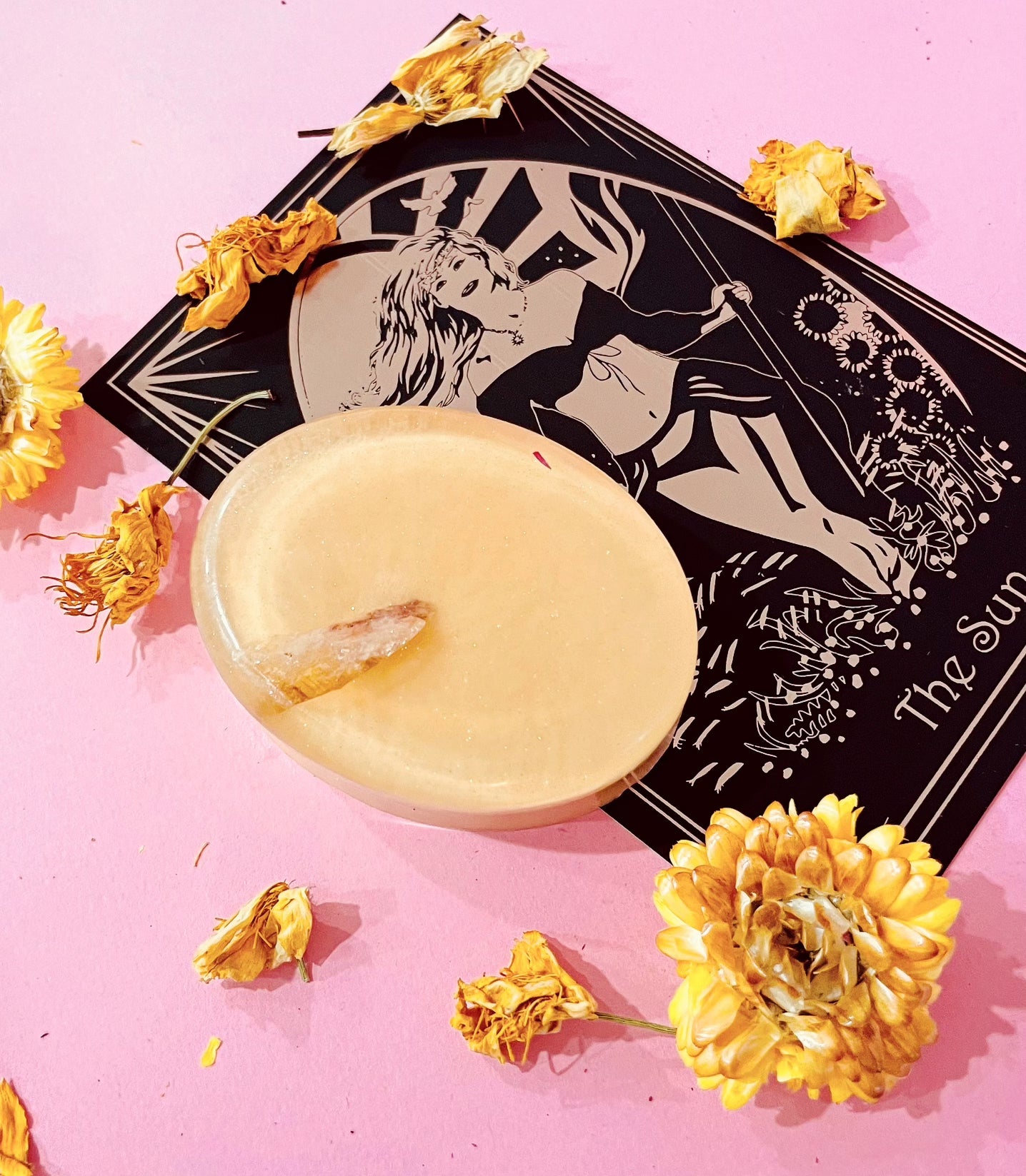 Ritual Bath Soak Kit for Happiness and Luck - The Sun