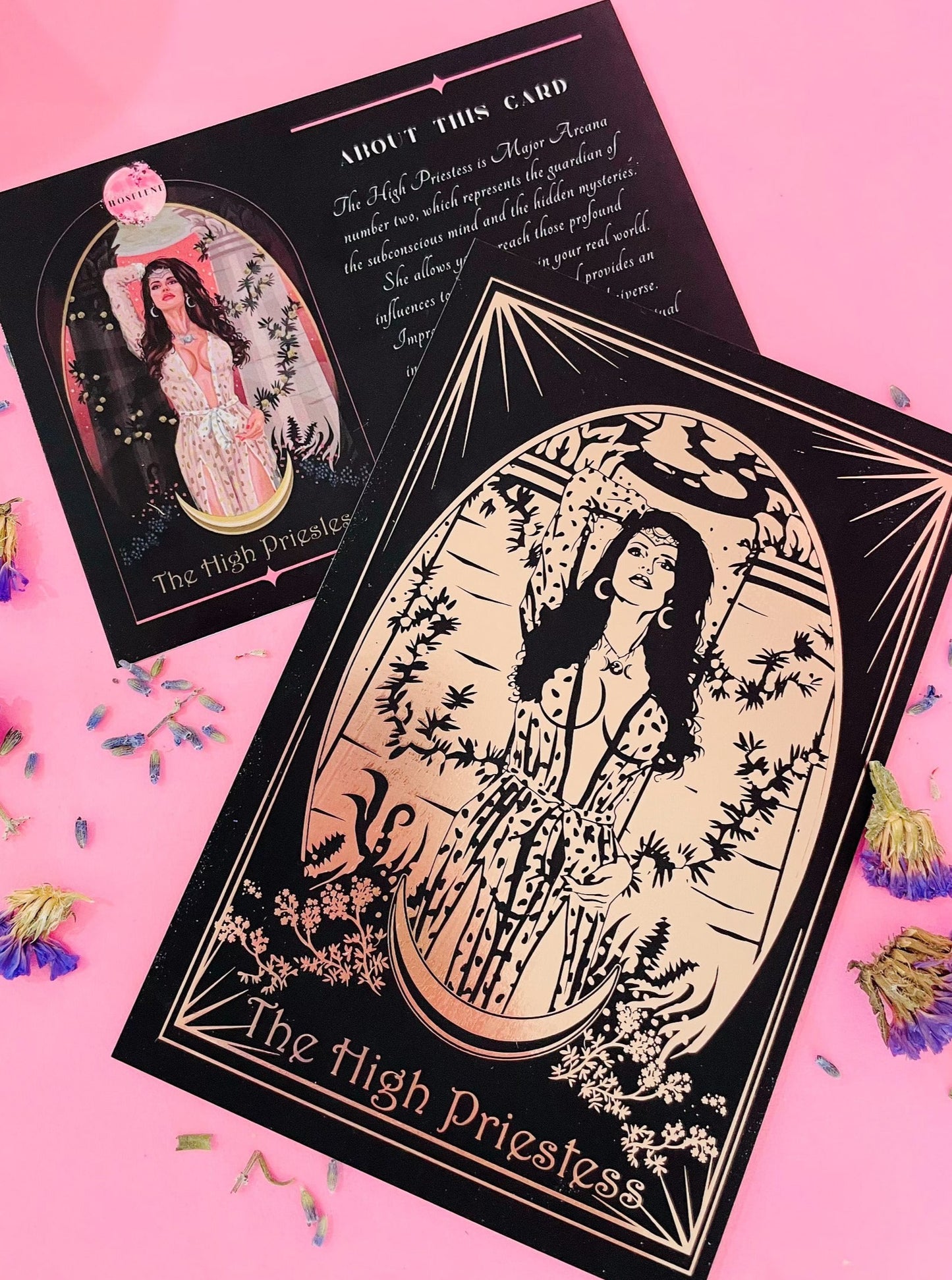 Spiritual Soap Crystal Infused for Awareness and Spiritual Enlightenment - The High Priestess