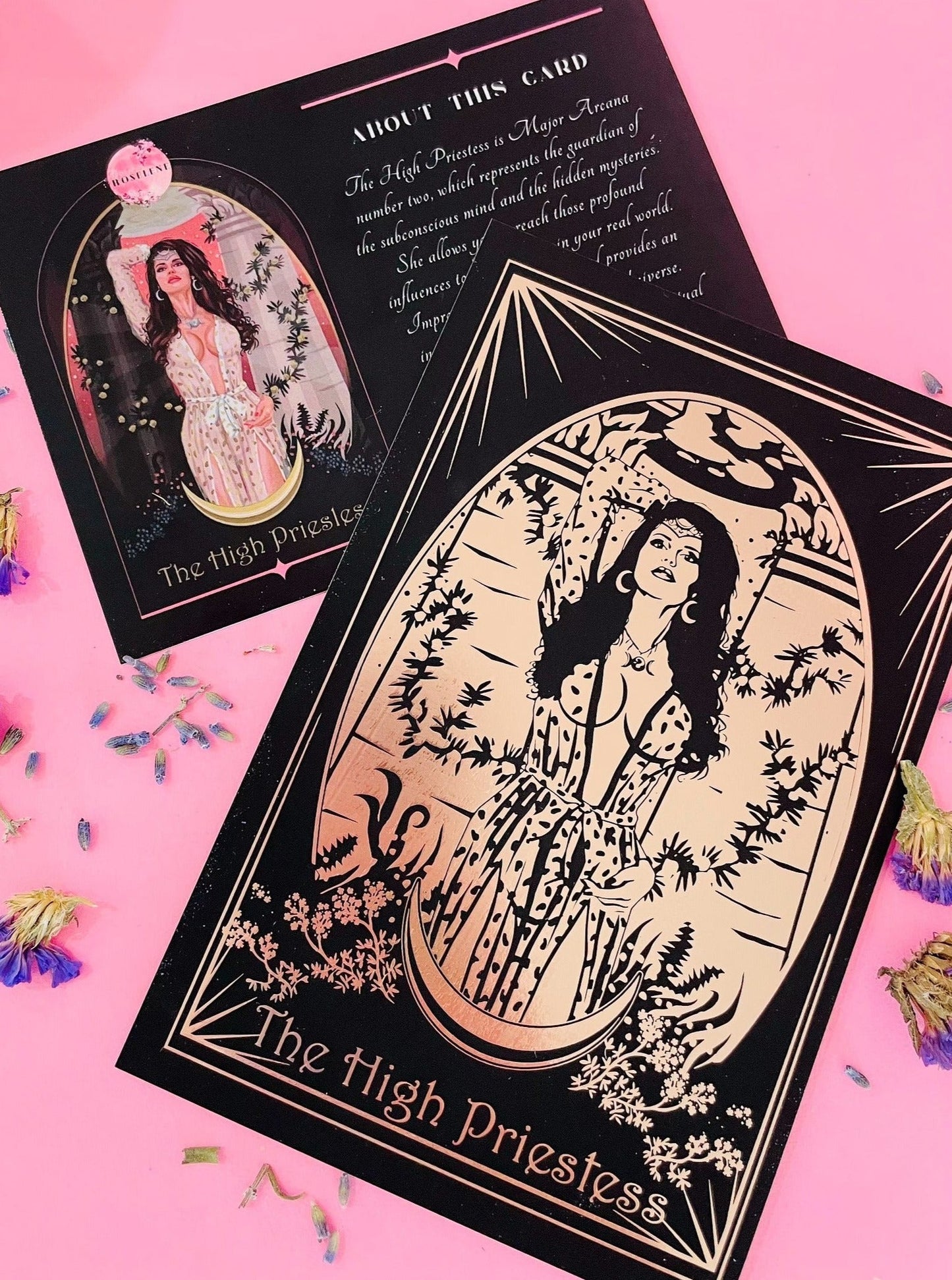 Roll On Essential Oil for Spiritual Awareness: The High Priestess